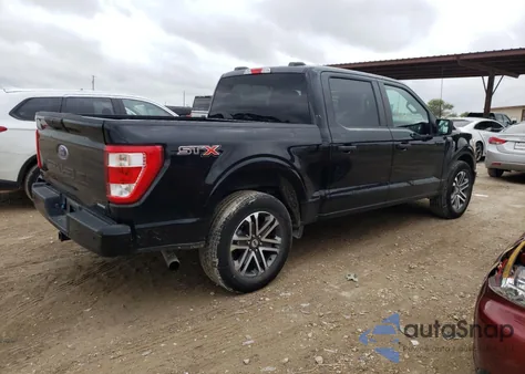 2022 Ford F150 Supercrew из США, поврежденный, VIN 1FTEW1CP1NFA27960